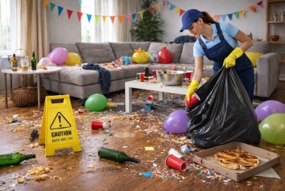 Curatenie dupa Petrecere